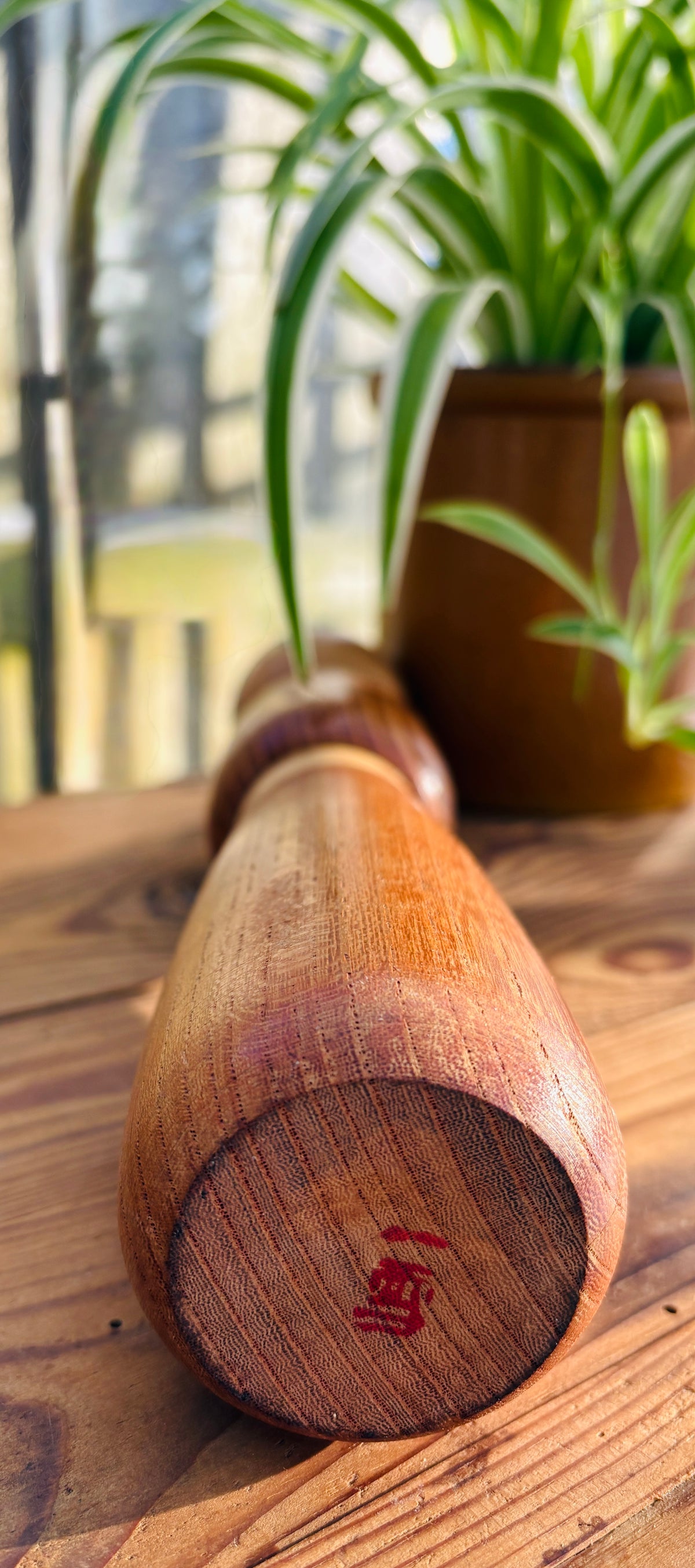 Vintage Japansk Kokeshi – 36 cm høj