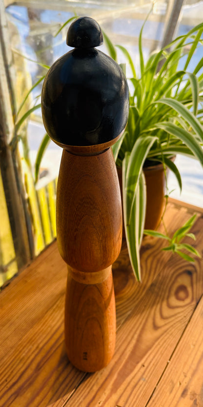 Vintage Japansk Kokeshi – 36 cm høj