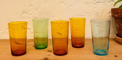 Retro sodavandsglas fra Holmegaard