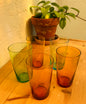 Retro sodavandsglas fra Holmegaard