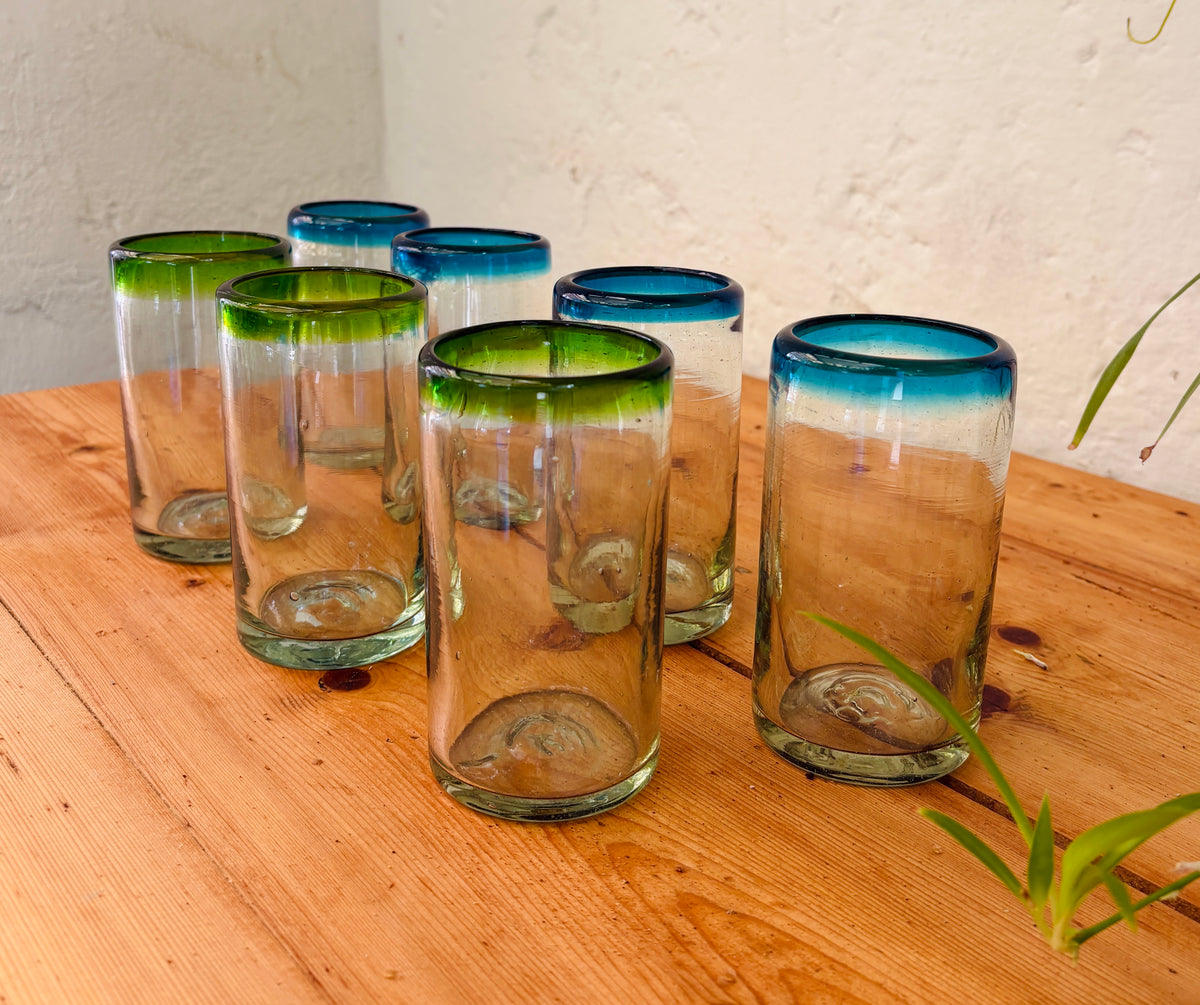 Mexicanske vintage glas