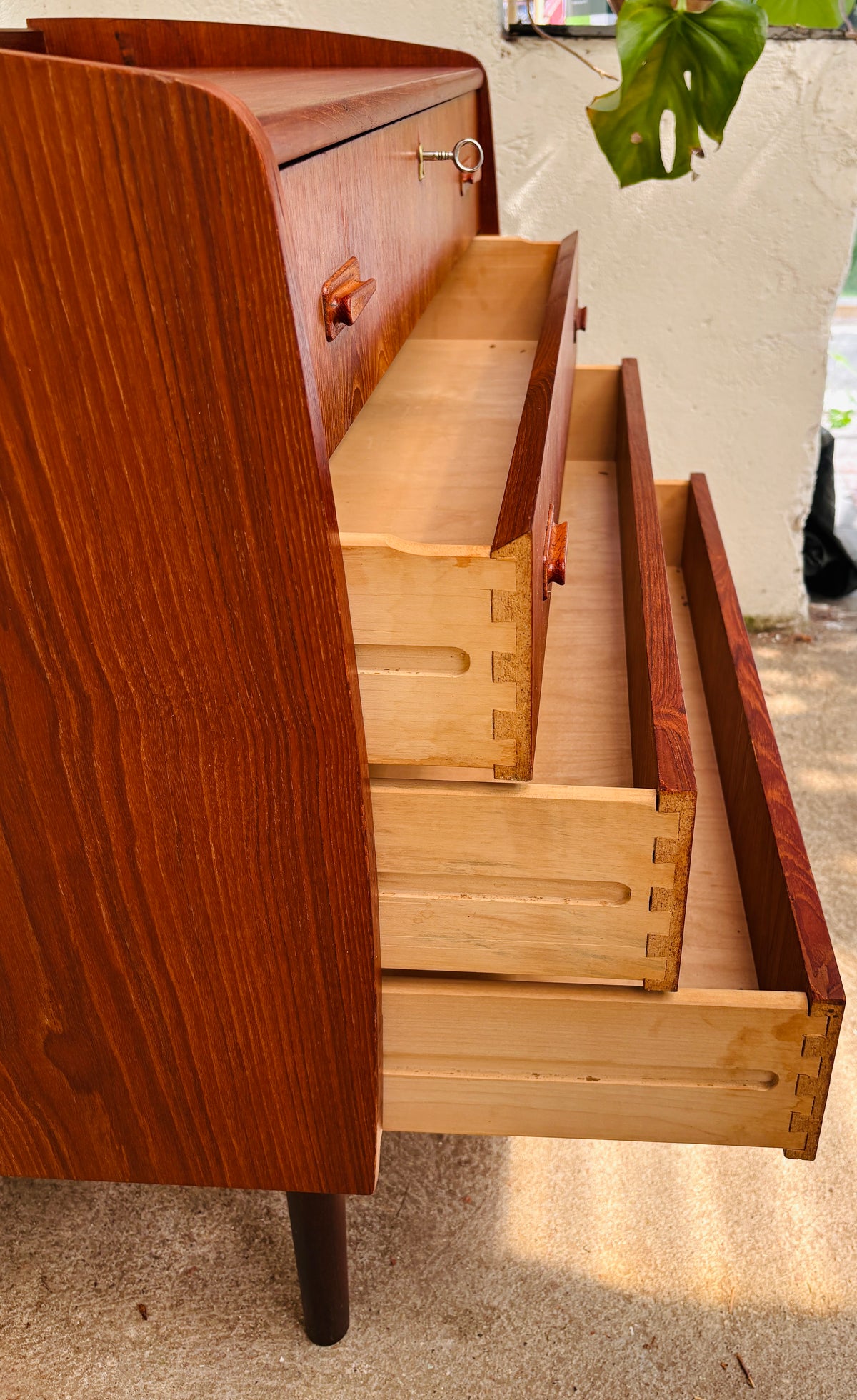 Teak sminkekommode