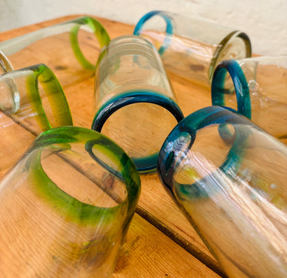 Mexicanske vintage glas