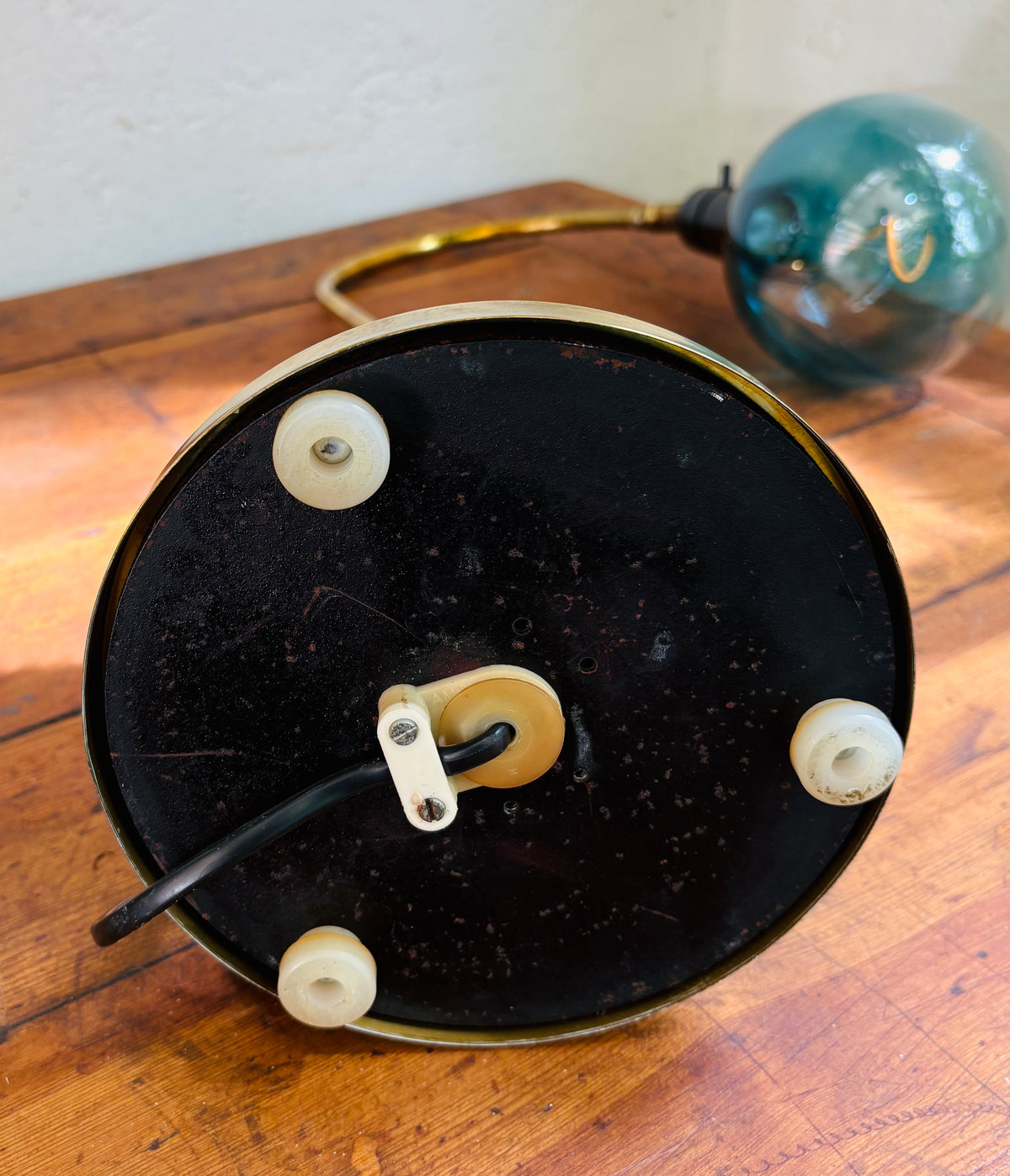Messing bordlampe