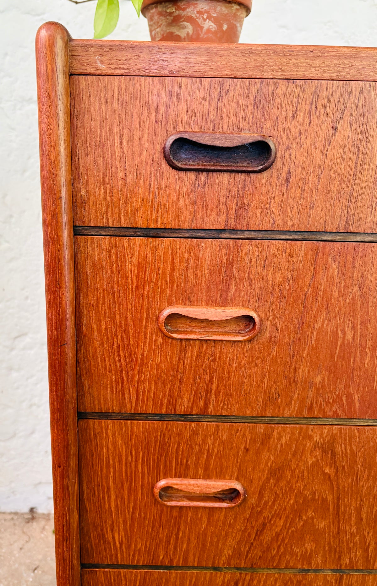 Teak kommode
