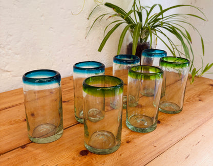 Mexicanske vintage glas
