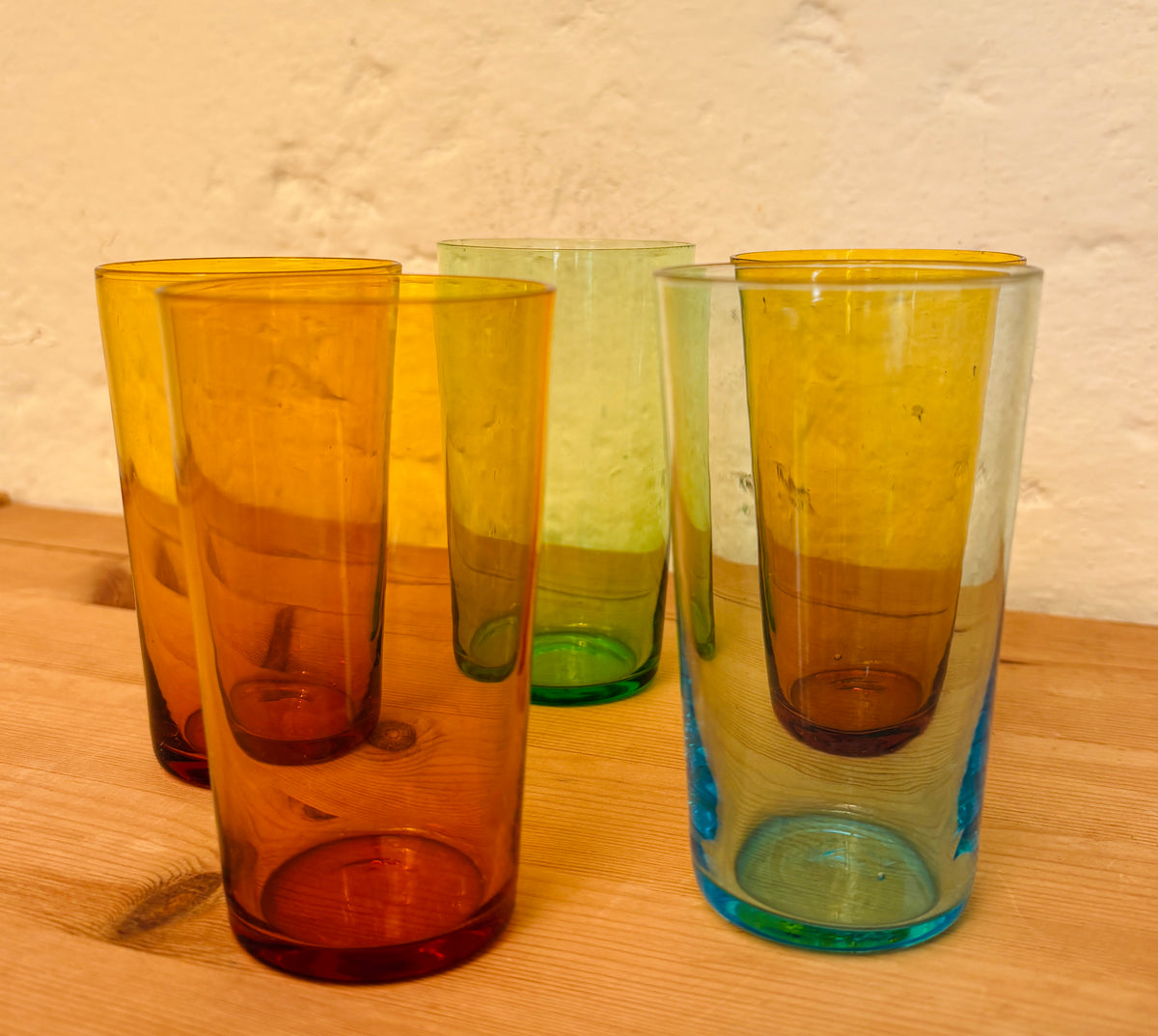 Retro sodavandsglas fra Holmegaard