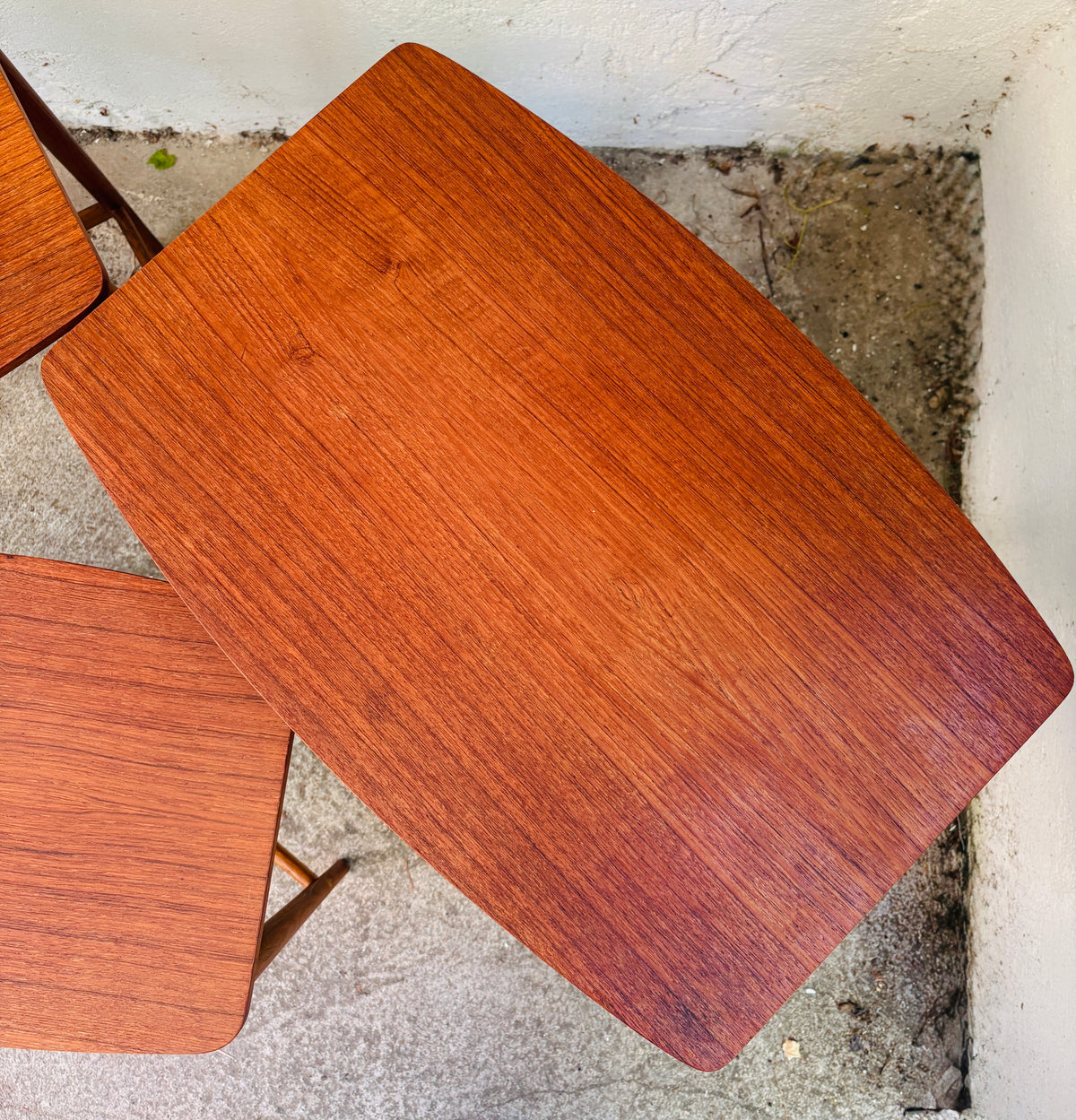 Indskudsborde teak/eg