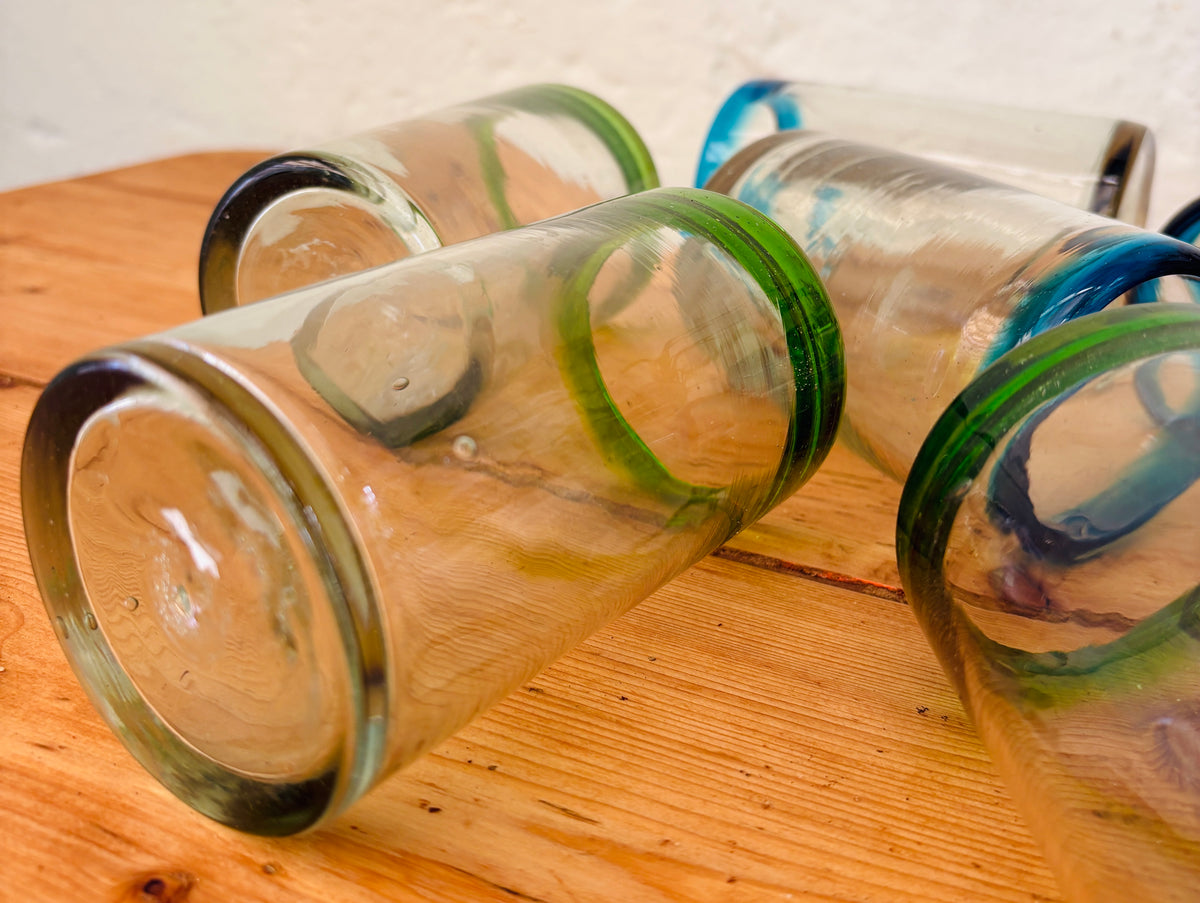 Mexicanske vintage glas