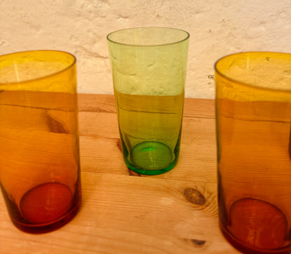 Retro sodavandsglas fra Holmegaard