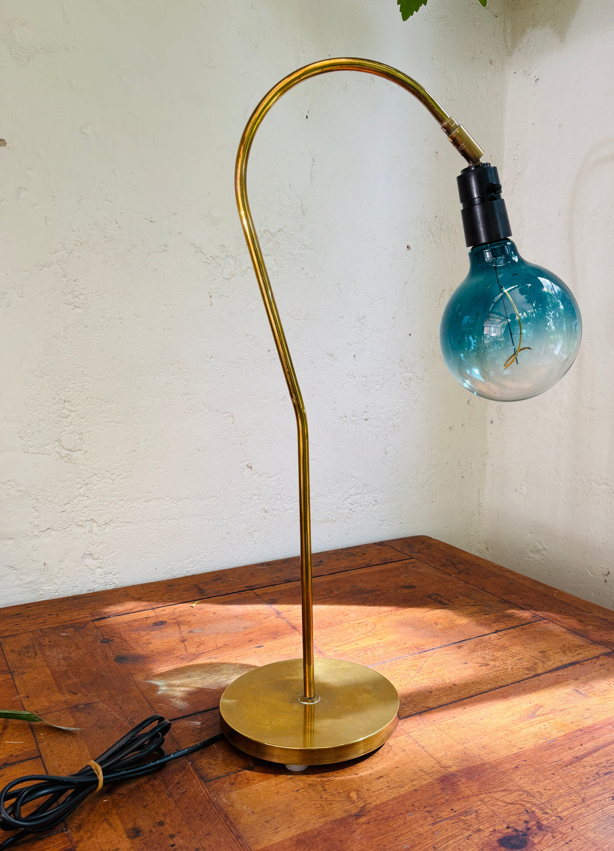 Messing bordlampe