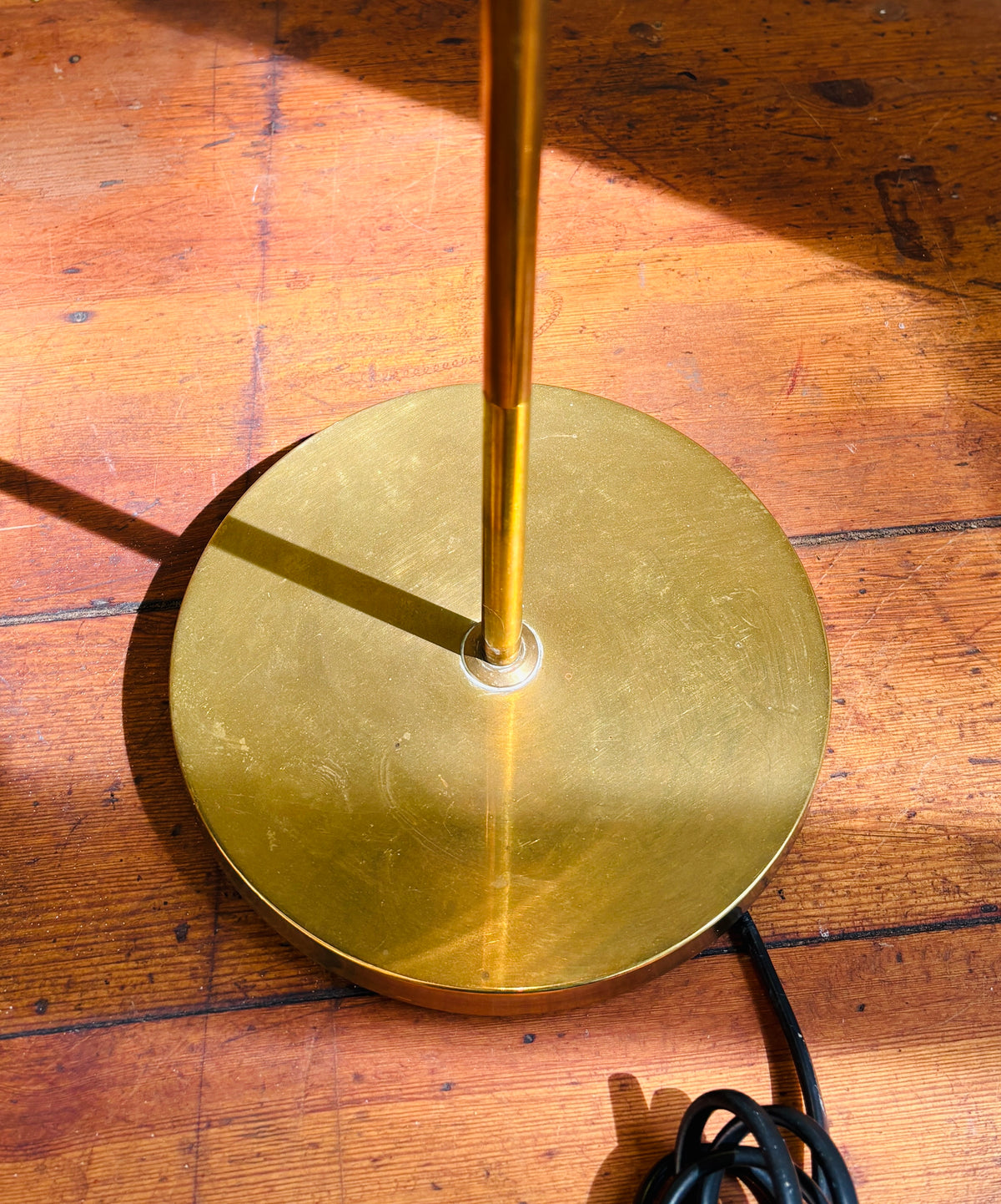 Messing bordlampe