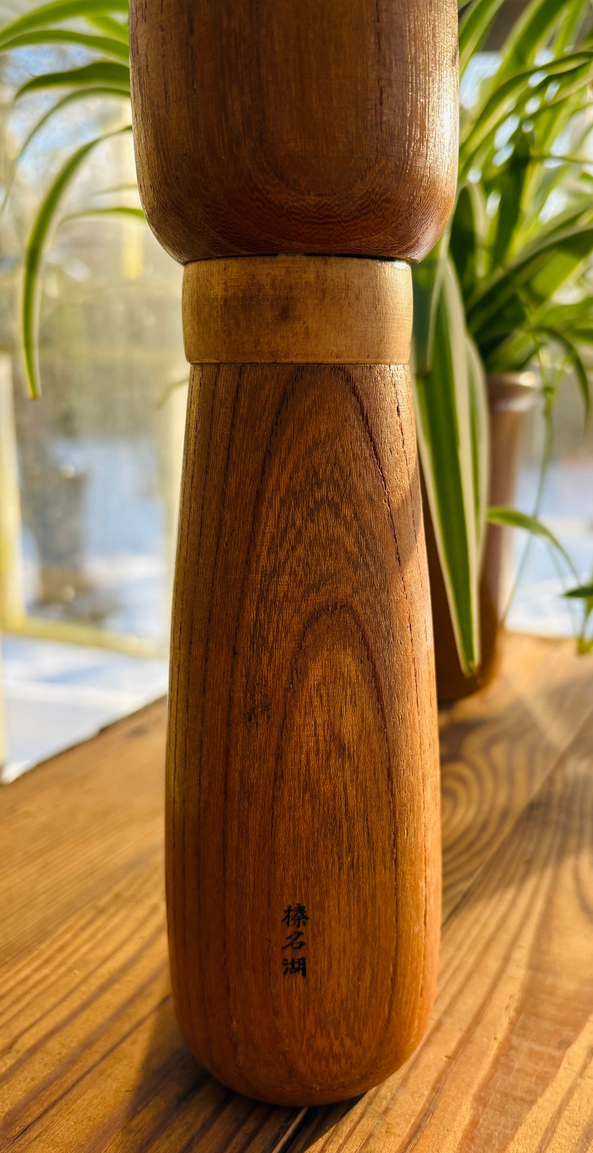 Vintage Japansk Kokeshi – 36 cm høj