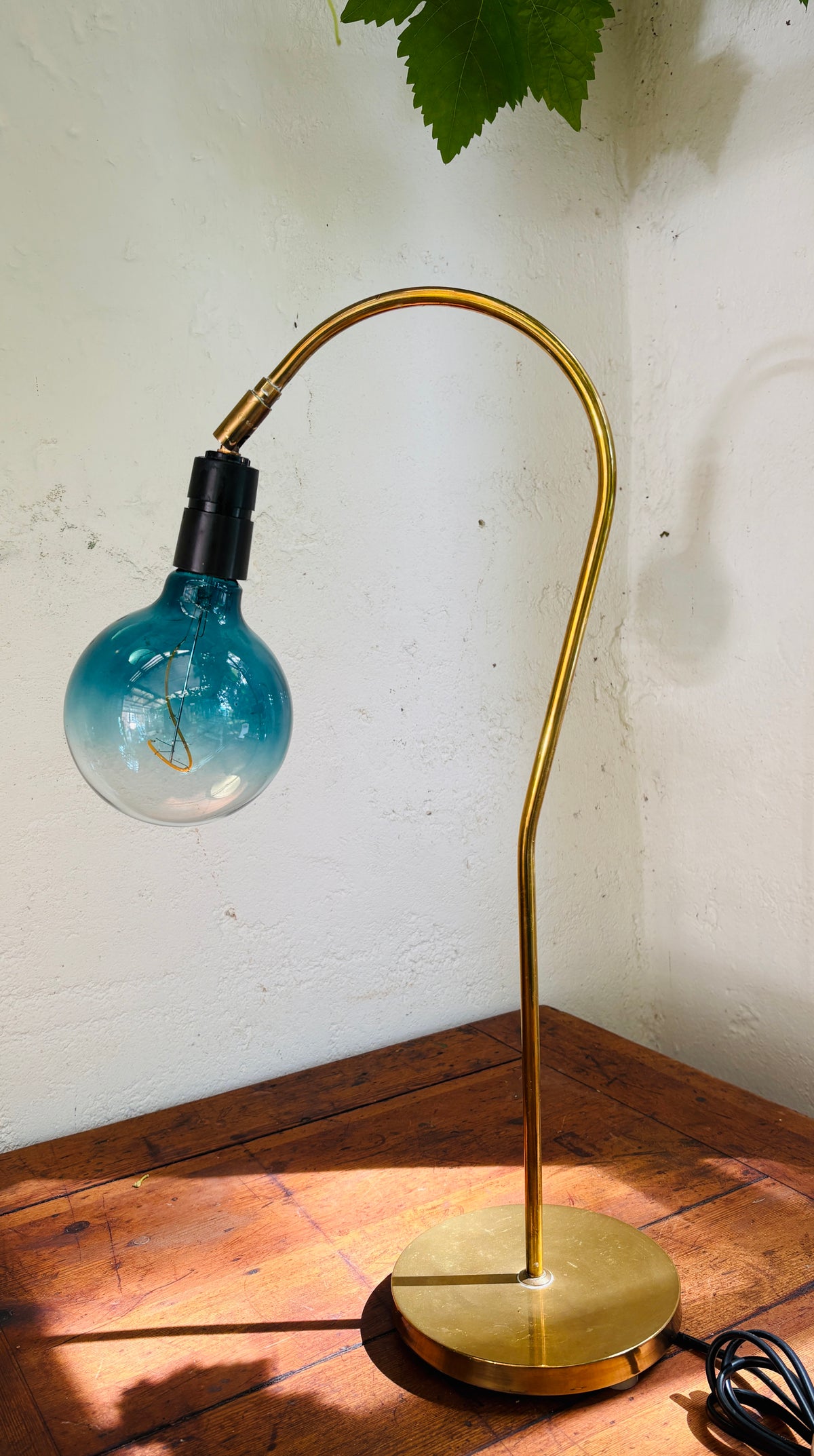 Messing bordlampe