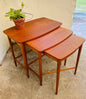 Indskudsborde teak/eg