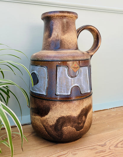 Vintage Scheurich Keramik gulvvase model 408-40