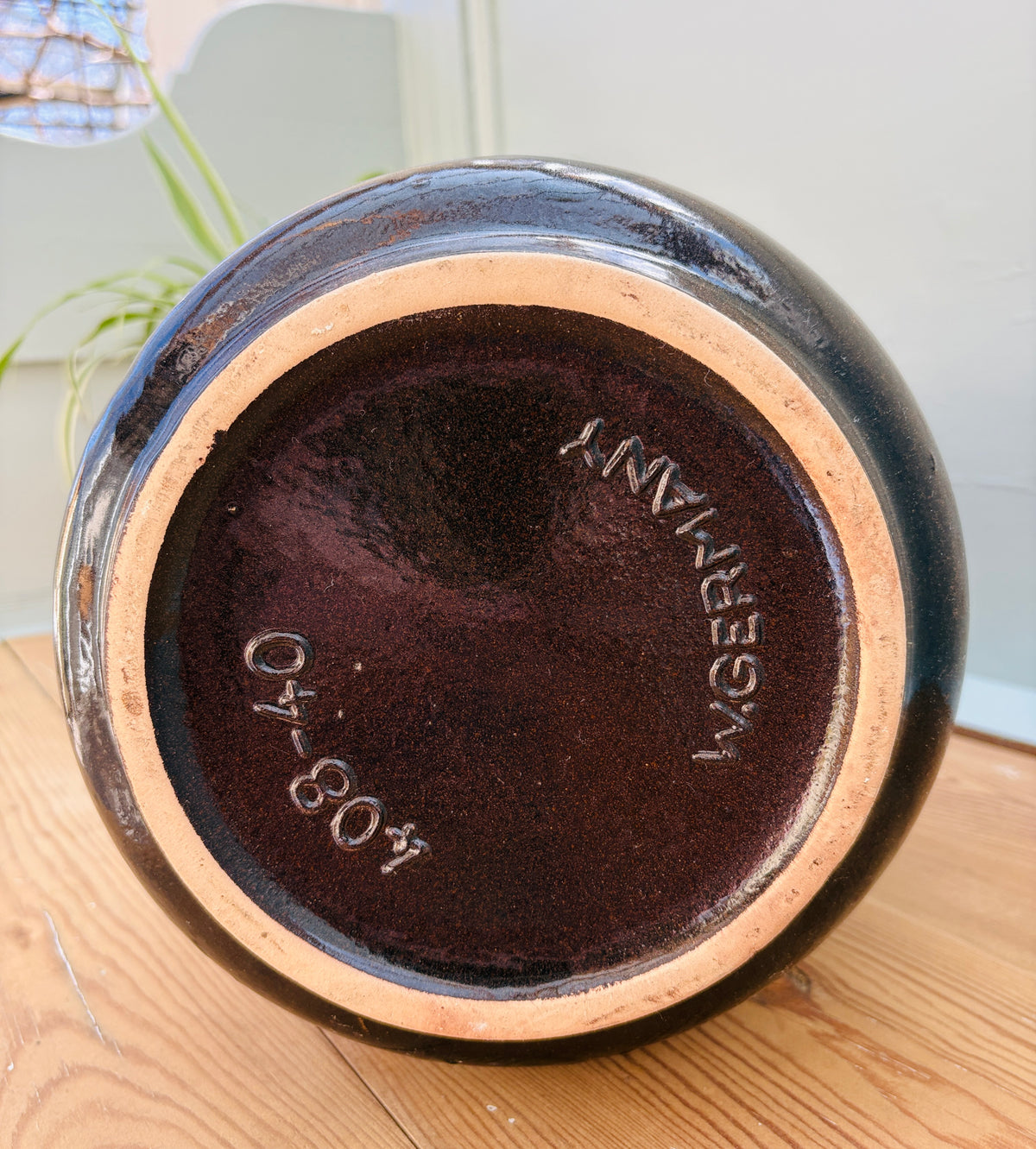 Vintage Scheurich Keramik gulvvase model 408-40