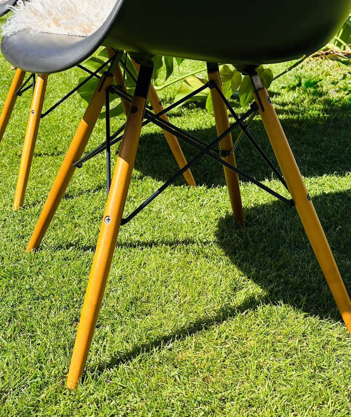 Eames Plastic Armchair DAW: Den sorte klassiker