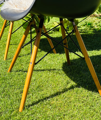 Eames Plastic Armchair DAW: Den sorte klassiker