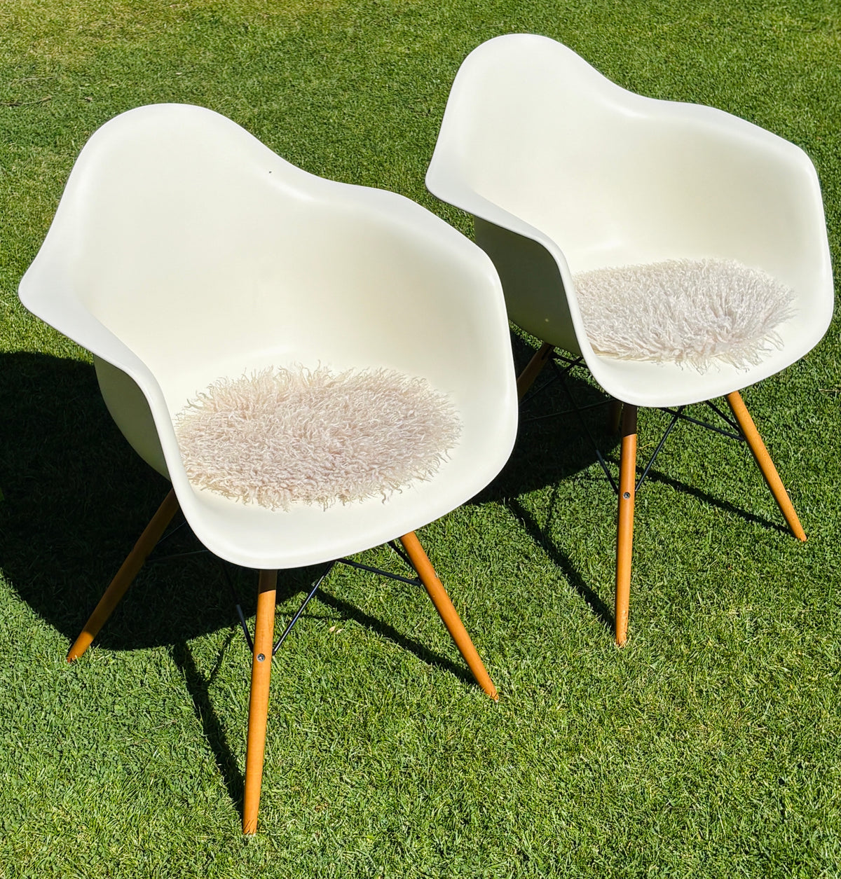 Eames Plastic Armchair DAW: The white classic