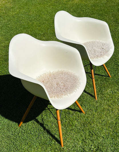 Eames Plastic Armchair DAW: The white classic