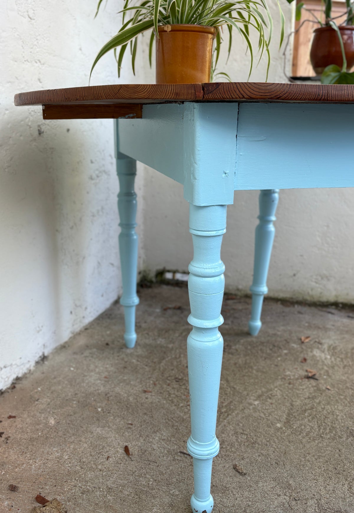 Klassisk klapbord med fin patina