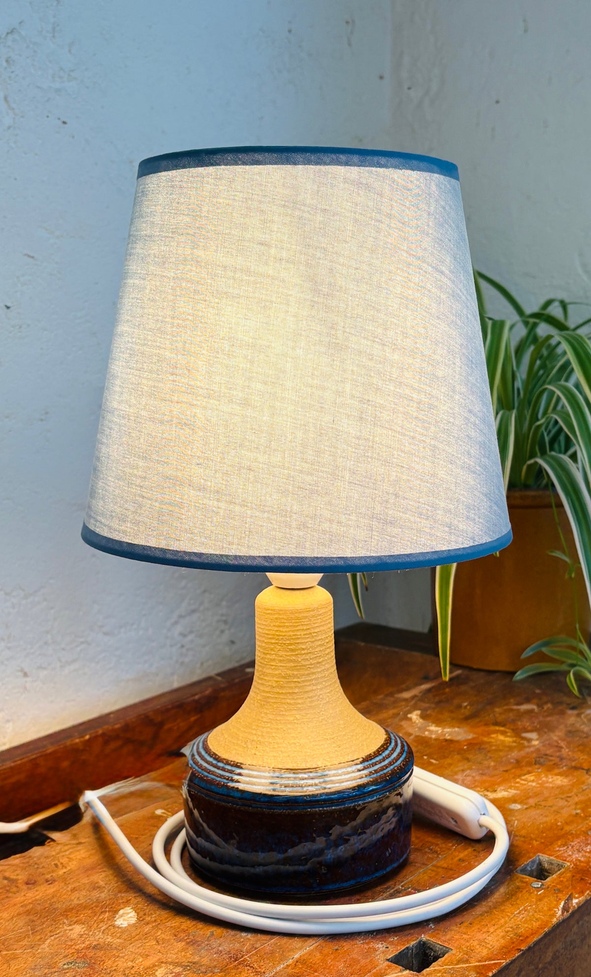 Søholm stoneware table lamp – model 3043
