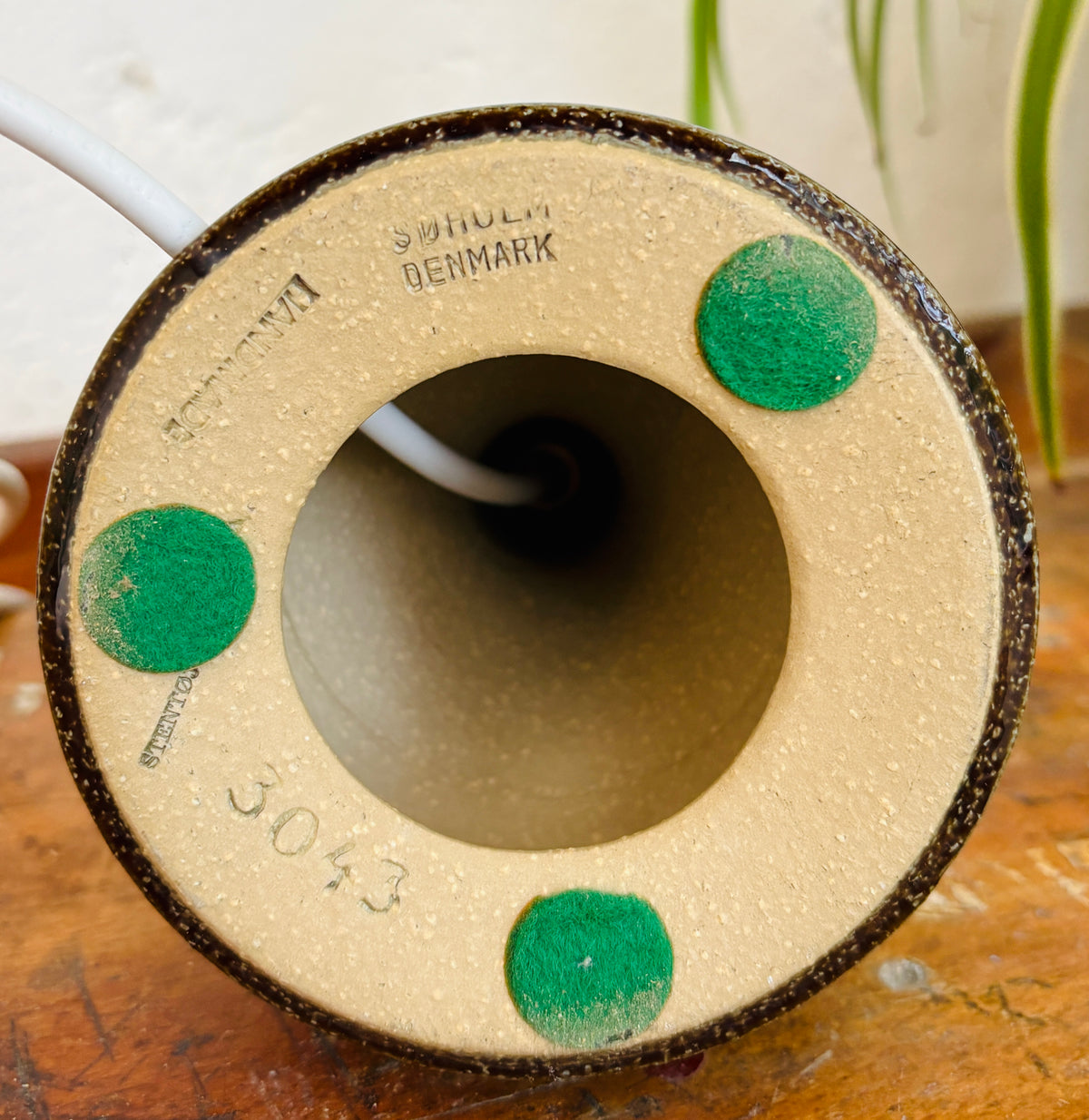 Søholm stoneware table lamp – model 3043