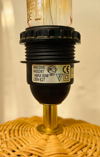 Vintage flet bordlamper
