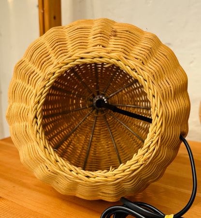 Vintage flet bordlamper