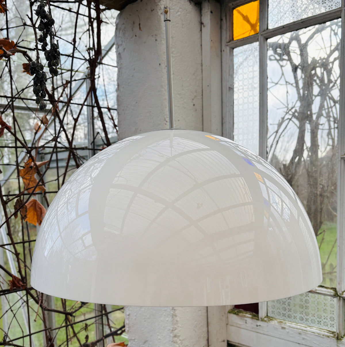 Frank Bentler loftlampe no. 3 – vintage loftlampe fra 1970’erne