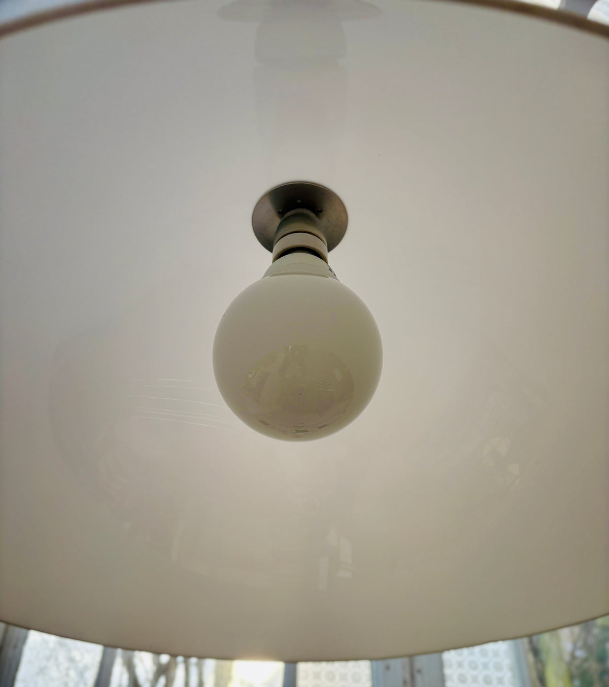 Frank Bentler loftlampe no. 3 – vintage loftlampe fra 1970’erne