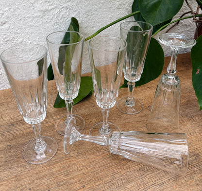 6 stk. champagnefløjter fra Luminarc