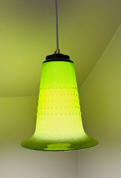 GRØN GLASPENDEL - SVENSK DESIGN